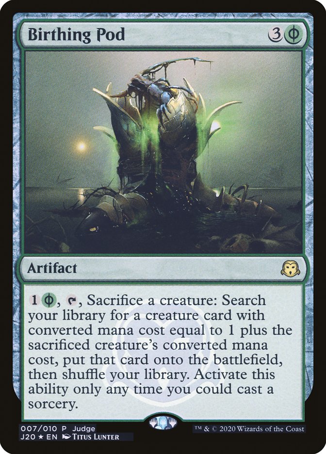 Birthing Pod [Judge Gift Cards 2020] | Gate City Games LLC