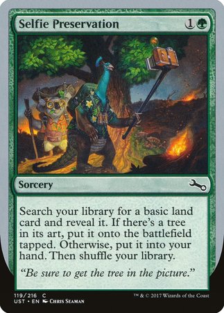 Selfie Preservation [Unstable] | Gate City Games LLC