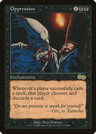 Oppression [Urza's Saga] | Gate City Games LLC