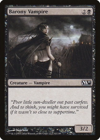 Barony Vampire [Magic 2011] | Gate City Games LLC