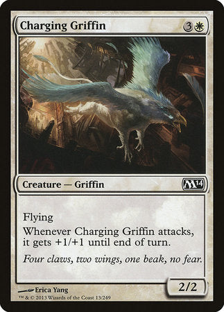 Charging Griffin [Magic 2014] | Gate City Games LLC