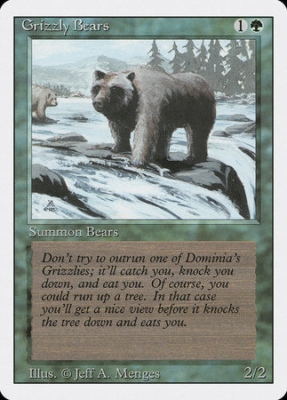 Grizzly Bears [Revised Edition] | Gate City Games LLC