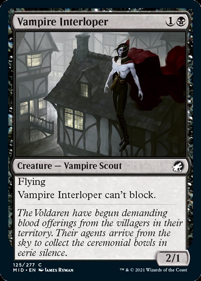 Vampire Interloper [Innistrad: Midnight Hunt] | Gate City Games LLC