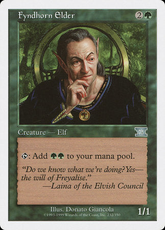 Fyndhorn Elder [Classic Sixth Edition] | Gate City Games LLC