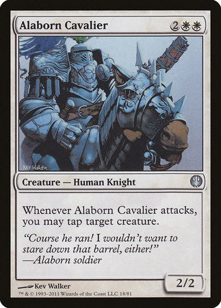 Alaborn Cavalier [Duel Decks: Knights vs. Dragons] | Gate City Games LLC