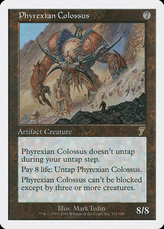 Phyrexian Colossus [Seventh Edition] | Gate City Games LLC
