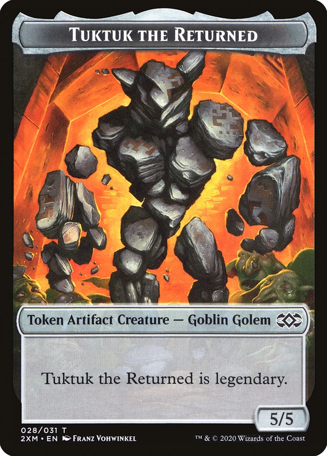 Tuktuk the Returned Token [Double Masters] | Gate City Games LLC