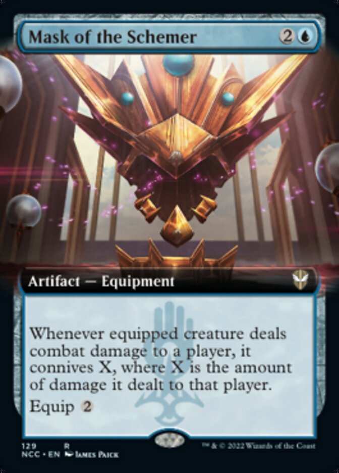 Mask of the Schemer (Extended Art) [Streets of New Capenna Commander] | Gate City Games LLC