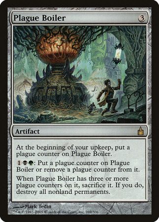 Plague Boiler [Ravnica: City of Guilds] | Gate City Games LLC