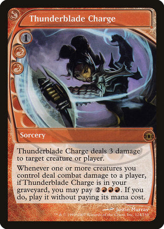 Thunderblade Charge [Future Sight] | Gate City Games LLC