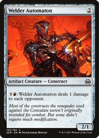 Welder Automaton [Aether Revolt] | Gate City Games LLC