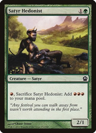 Satyr Hedonist [Theros] | Gate City Games LLC
