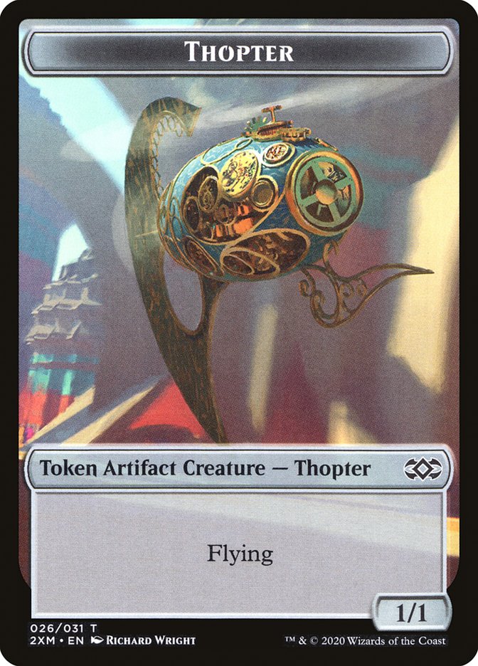 Thopter (026/031) [Double Masters Tokens] | Gate City Games LLC