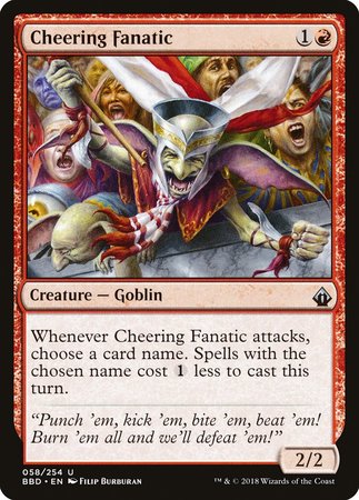 Cheering Fanatic [Battlebond] | Gate City Games LLC
