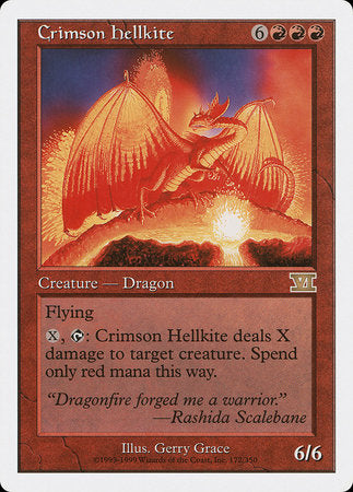 Crimson Hellkite [Classic Sixth Edition] | Gate City Games LLC