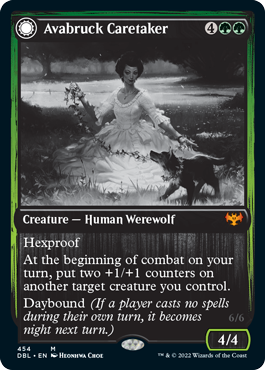 Avabruck Caretaker // Hollowhenge Huntmaster [Innistrad: Double Feature] | Gate City Games LLC