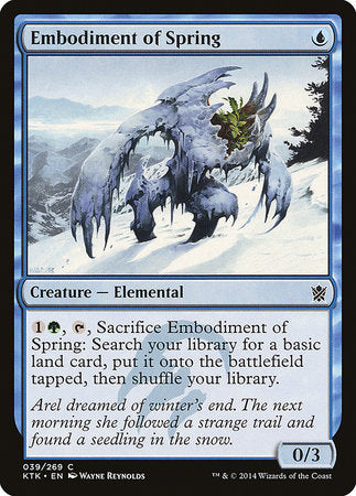 Embodiment of Spring [Khans of Tarkir] | Gate City Games LLC