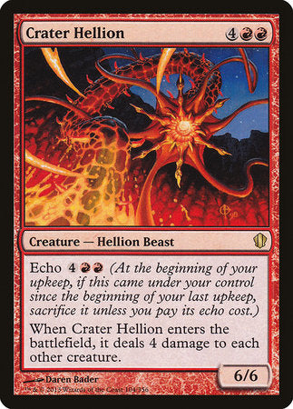 Crater Hellion [Commander 2013] | Gate City Games LLC
