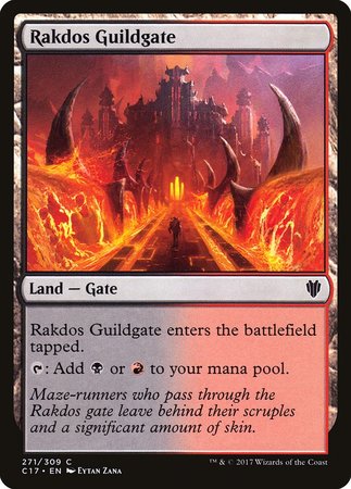 Rakdos Guildgate [Commander 2017] | Gate City Games LLC