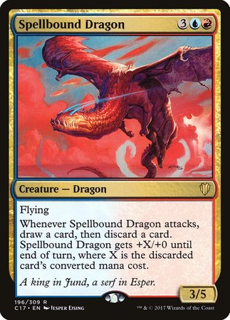 Spellbound Dragon [Commander 2017] | Gate City Games LLC