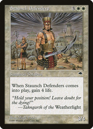 Staunch Defenders [Tempest] | Gate City Games LLC