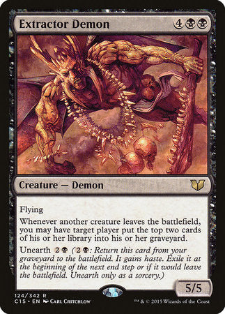 Extractor Demon [Commander 2015] | Gate City Games LLC