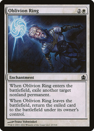 Oblivion Ring [Commander 2011] | Gate City Games LLC