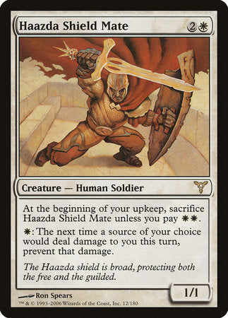 Haazda Shield Mate [Dissension] | Gate City Games LLC