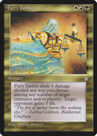 Fiery Justice [Ice Age] | Gate City Games LLC