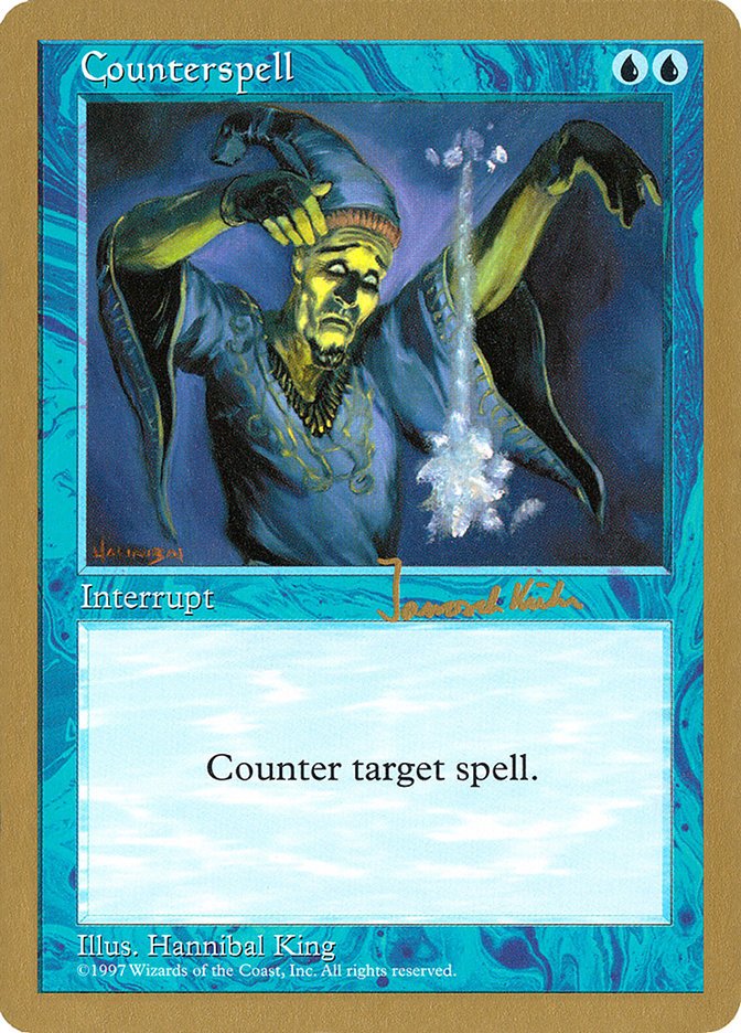 Counterspell (Janosch Kuhn) [World Championship Decks 1997] | Gate City Games LLC