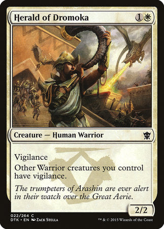 Herald of Dromoka [Dragons of Tarkir] | Gate City Games LLC