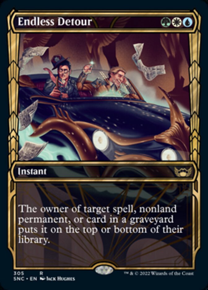 Endless Detour (Showcase Golden Age) [Streets of New Capenna] | Gate City Games LLC
