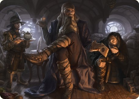 Sharkey, Tyrant of the Shire Art Card [The Lord of the Rings: Tales of Middle-earth Art Series] | Gate City Games LLC