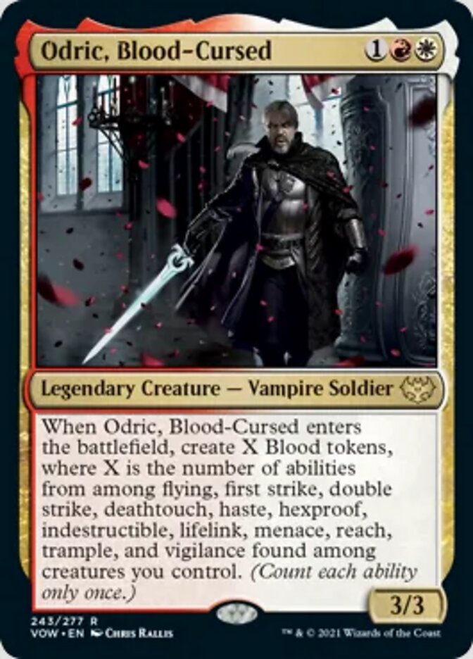 Odric, Blood-Cursed [Innistrad: Crimson Vow] | Gate City Games LLC