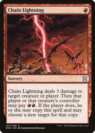 Chain Lightning [Eternal Masters] | Gate City Games LLC