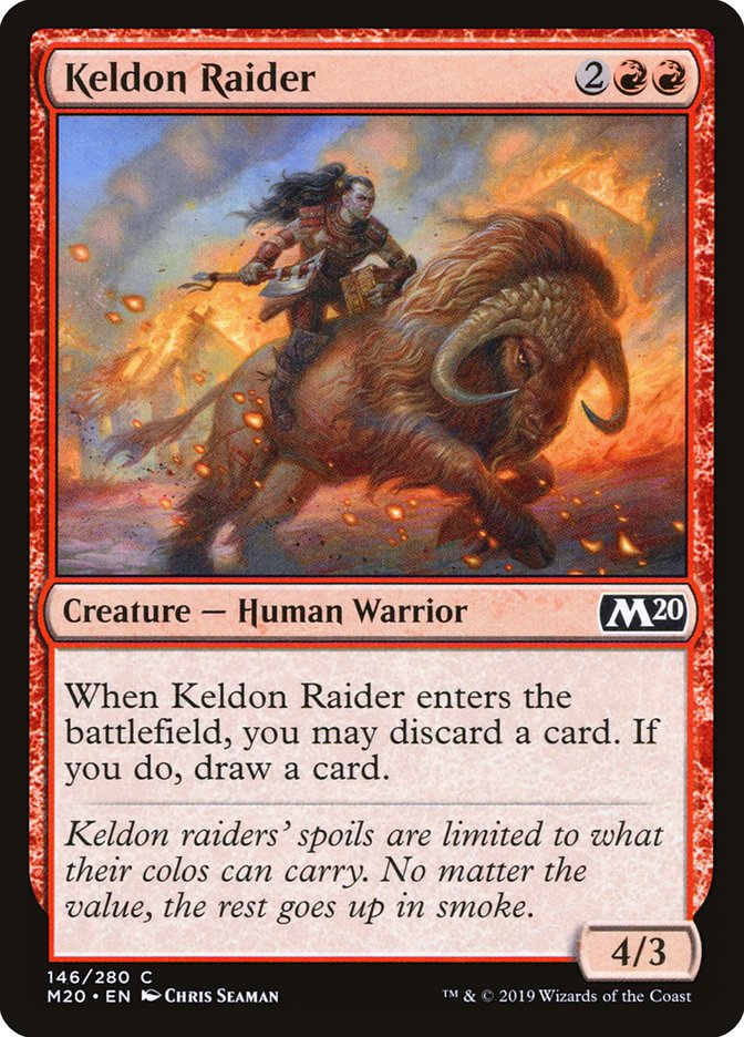 Keldon Raider [Core Set 2020] | Gate City Games LLC