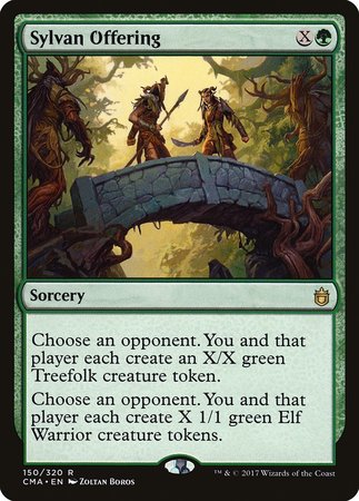 Sylvan Offering [Commander Anthology] | Gate City Games LLC