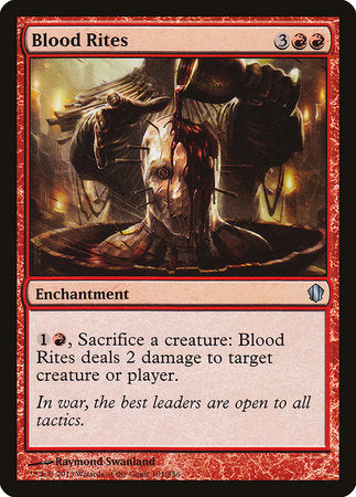 Blood Rites [Commander 2013] | Gate City Games LLC