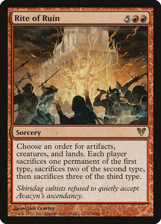 Rite of Ruin [Avacyn Restored] | Gate City Games LLC