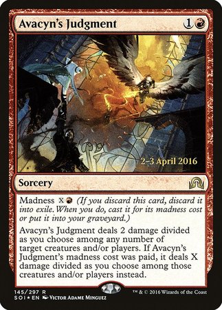 Avacyn's Judgment [Shadows over Innistrad Promos] | Gate City Games LLC