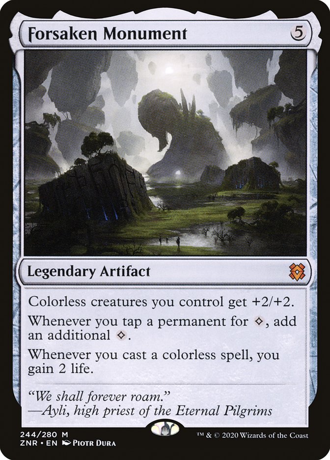 Forsaken Monument [Zendikar Rising] | Gate City Games LLC