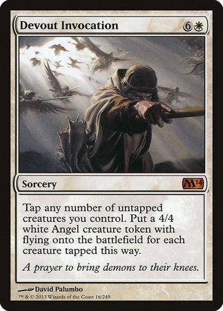 Devout Invocation [Magic 2014] | Gate City Games LLC