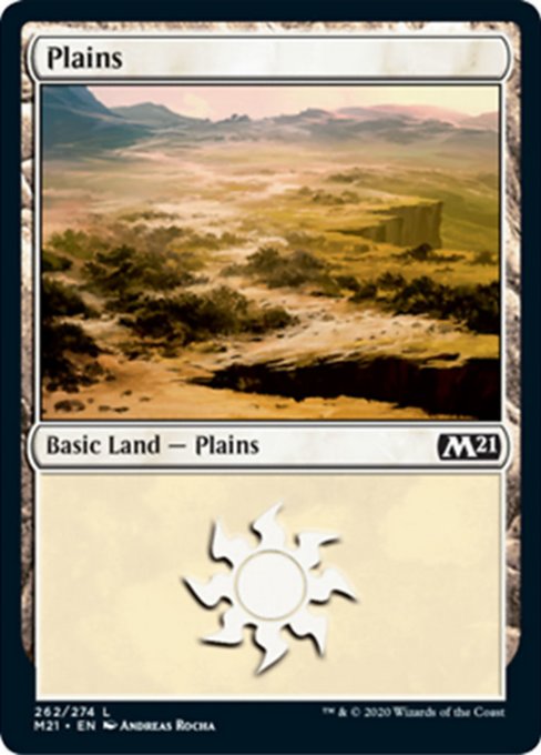 Plains (262) [Core Set 2021] | Gate City Games LLC