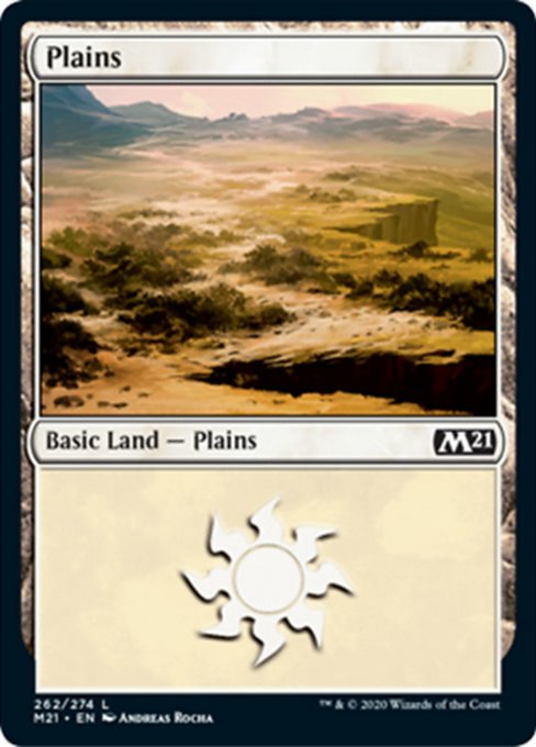 Plains (262) [Core Set 2021] | Gate City Games LLC