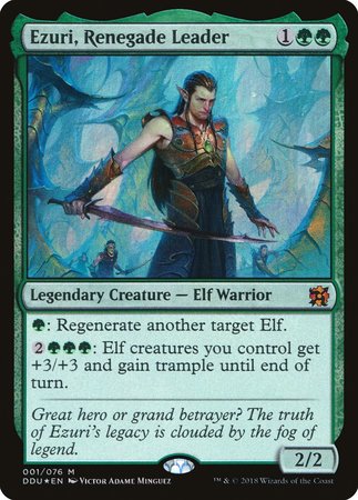 Ezuri, Renegade Leader [Duel Decks: Elves vs. Inventors] | Gate City Games LLC