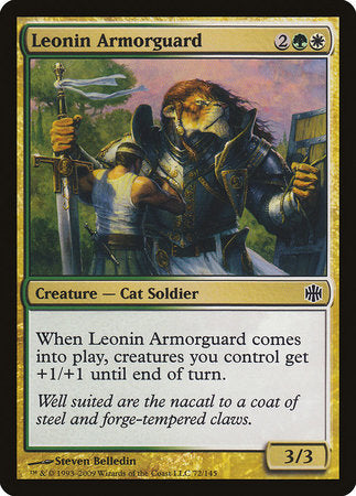 Leonin Armorguard [Alara Reborn] | Gate City Games LLC