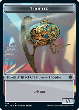 Elephant // Thopter Double-Sided Token [Starter Commander Decks] | Gate City Games LLC