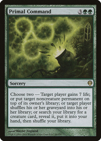 Primal Command [Archenemy] | Gate City Games LLC