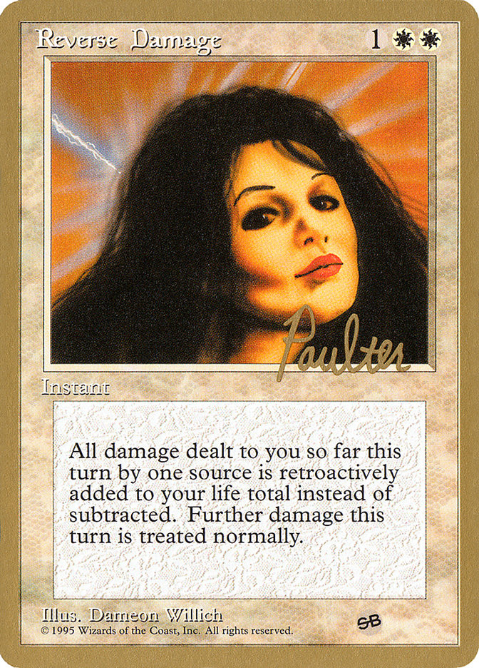 Reverse Damage (Preston Poulter) (SB) [Pro Tour Collector Set] | Gate City Games LLC