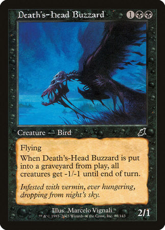 Death's-Head Buzzard [Scourge] | Gate City Games LLC